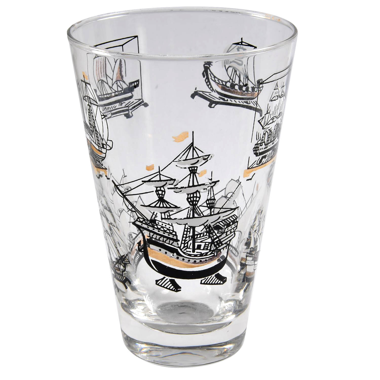 Curio Tom Collins Glass by Libbey Glass Company-1