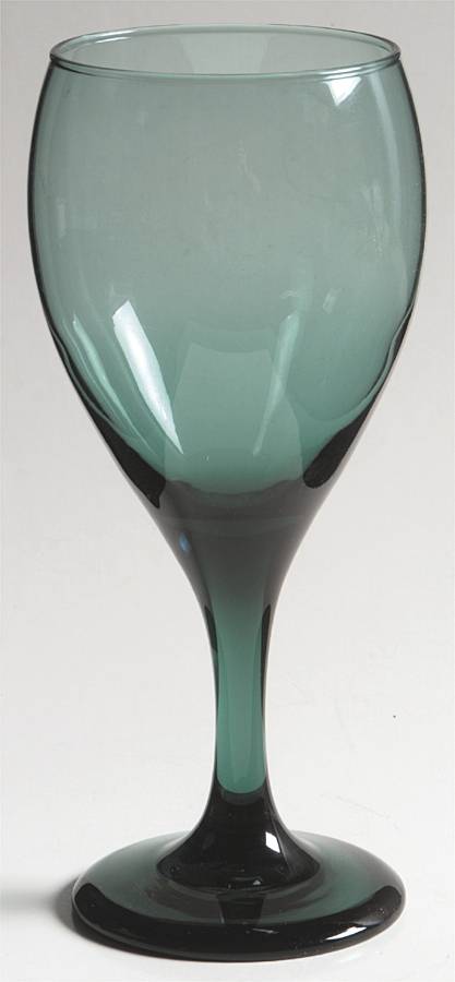 Teardrop Juniper Water Goblet by Libbey Glass Company-1