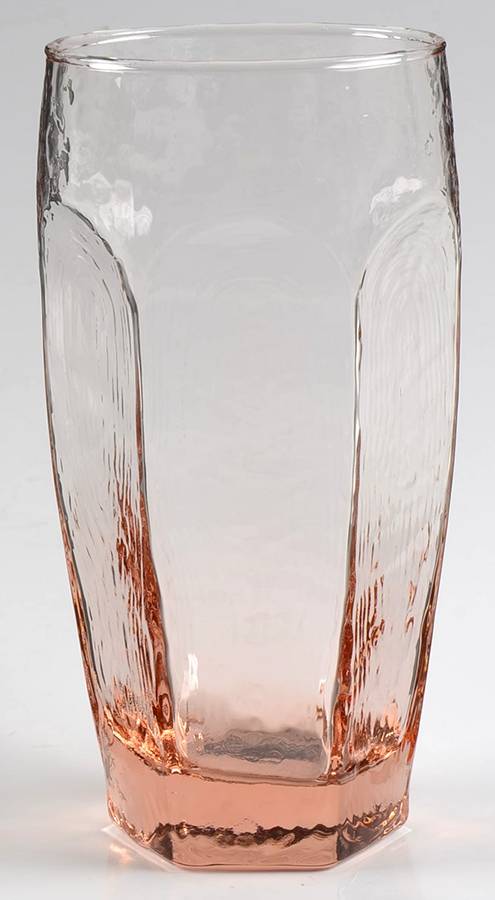 Chivalry Pink Flat Iced Tea by Libbey Glass Company-1