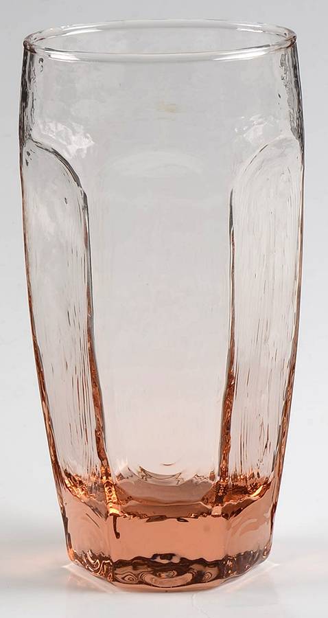 Chivalry Pink Cooler by Libbey Glass Company-1