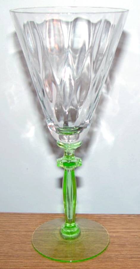 LGL2 Green Water Goblet by Louie-1