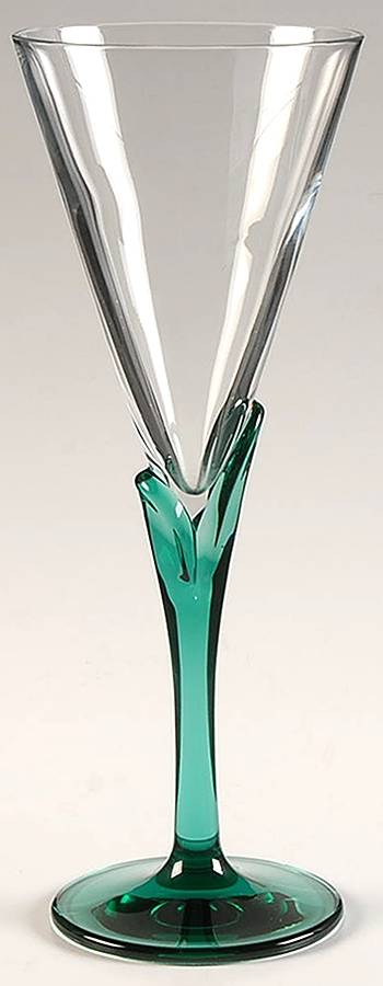 Florian Verde Fluted Champagne by Luigi Bormioli-1