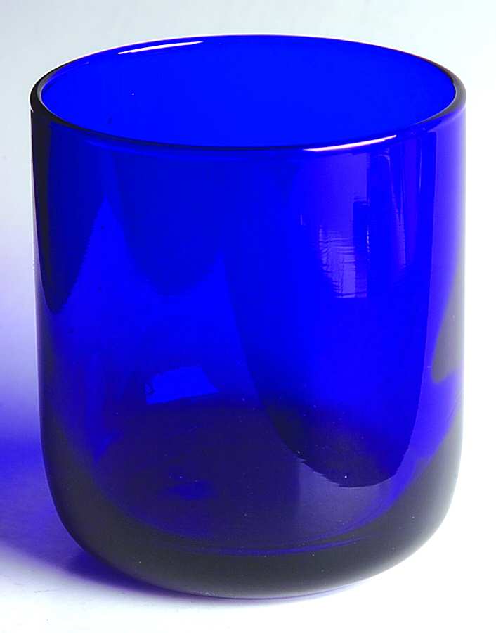 Metropolitan Cobalt Flat Juice Glass by Libbey Glass Company-1