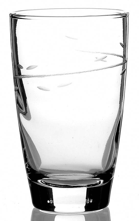 Interlude (Clove Stem) 10 Oz Flat Tumbler by Libbey Glass Company-1