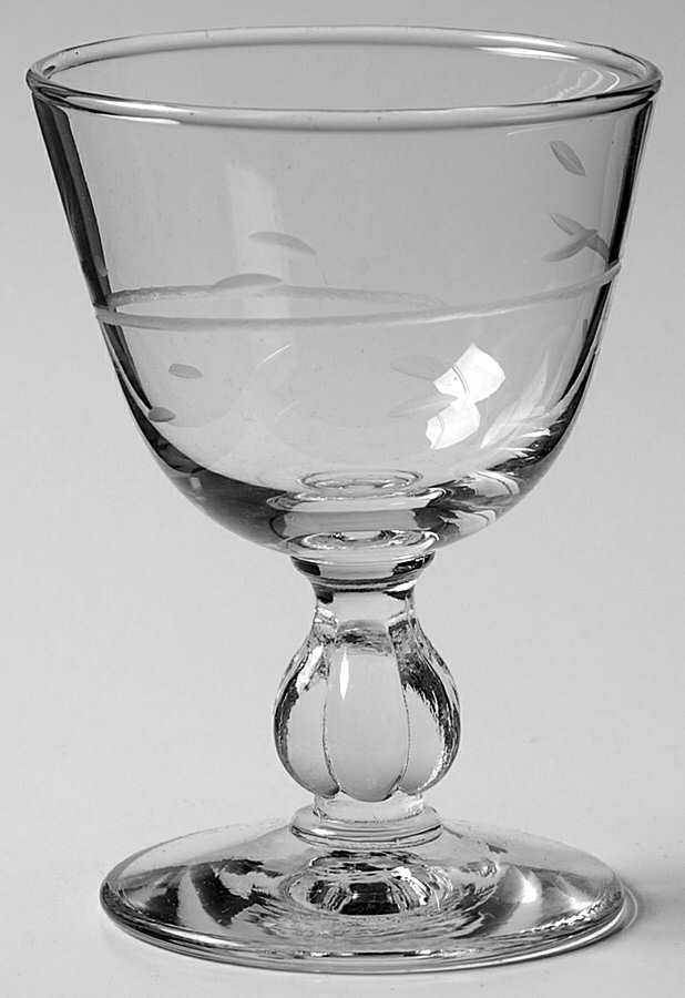 Interlude (Clove Stem) Liquor Cocktail by Libbey Glass Company-1