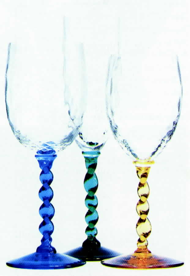 Palma Yellow Wine Glass by Laure Japy-1