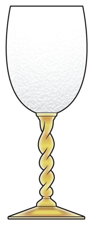Palma Yellow Water Goblet by Laure Japy-1