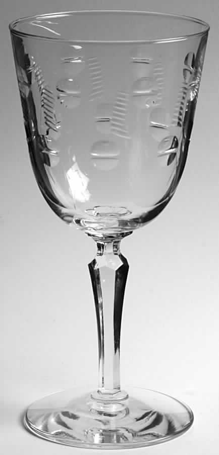 Fernwood Water Goblet by Libbey Glass Company-1