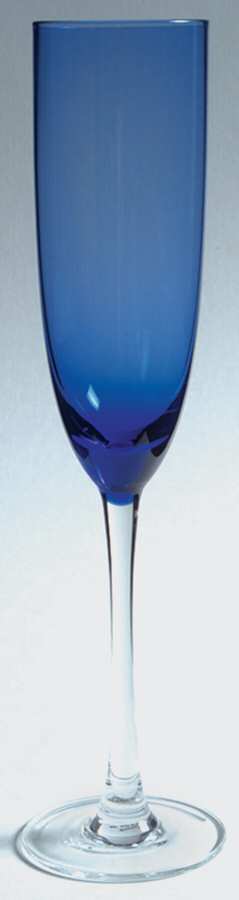 Gems Blue Fluted Champagne by Lenox-1