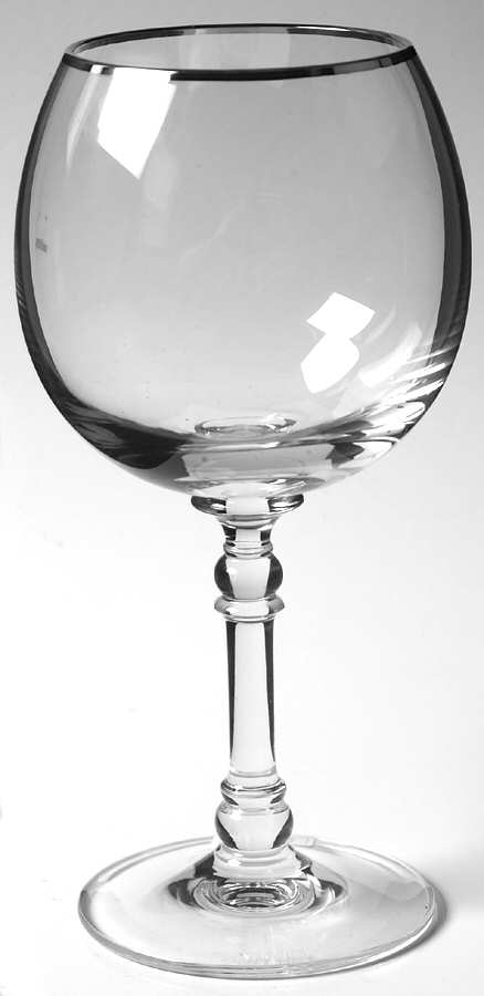 Bedford Platinum Wine Glass by Ralph Lauren Crystal-1