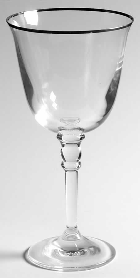 Landon Platinum Wine Glass by Ralph Lauren Crystal-1