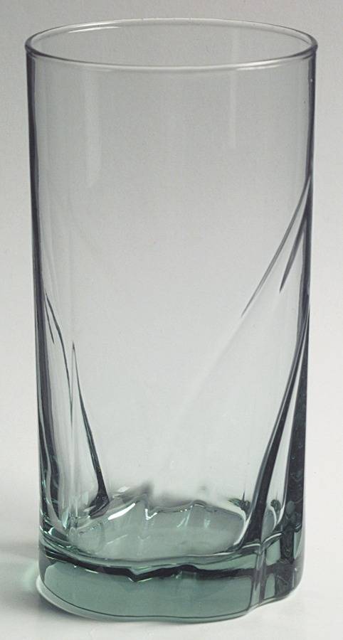 Monterey Green Flat Tumbler by Libbey Glass Company-1
