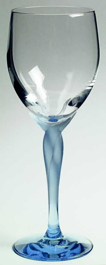 Spring Mist Blue Water Goblet by Lenox-1