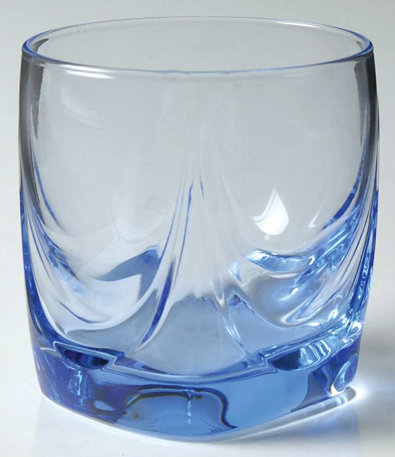 Imperial Blue (Misty) Old Fashioned by Libbey Glass Company-1