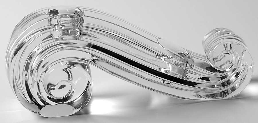 Royal Scroll Double Light Candlestick by Lenox-1