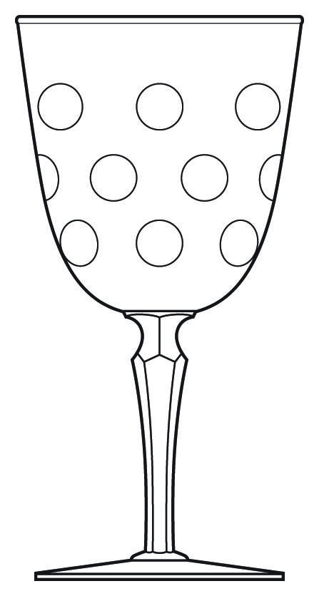 3001-16 Water Goblet by Libbey Glass Company-1