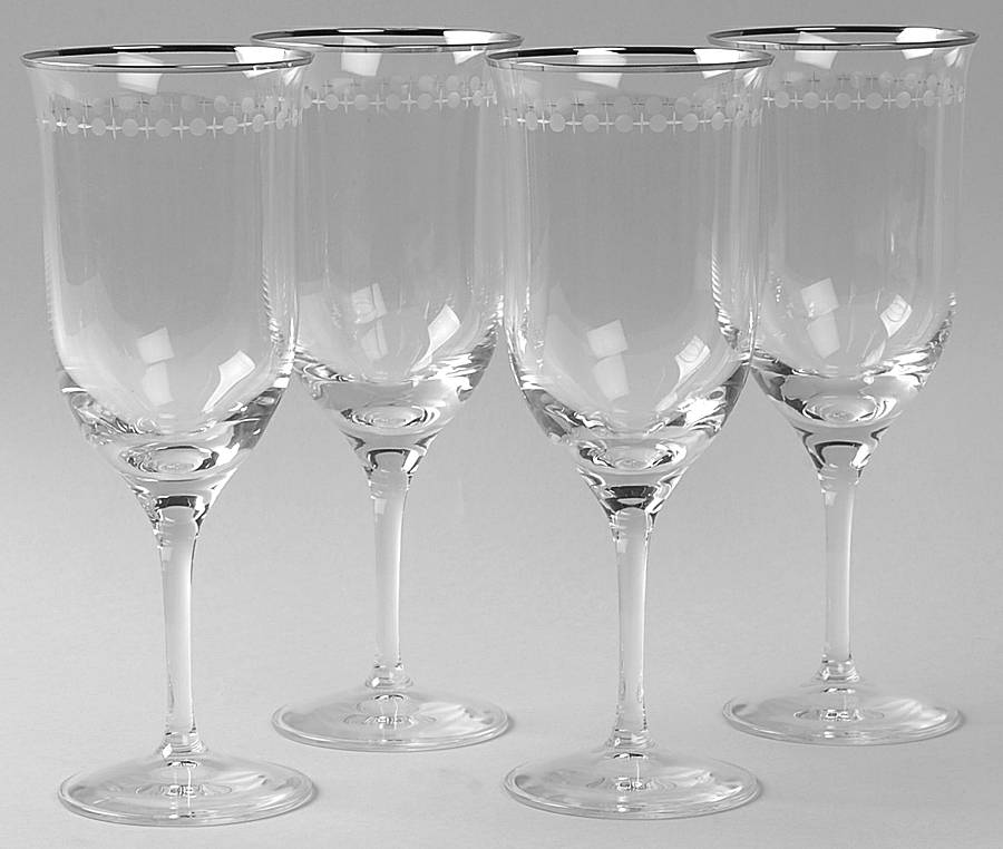 Pearl Platinum Iced Tea - Set of 4 by Lenox-1