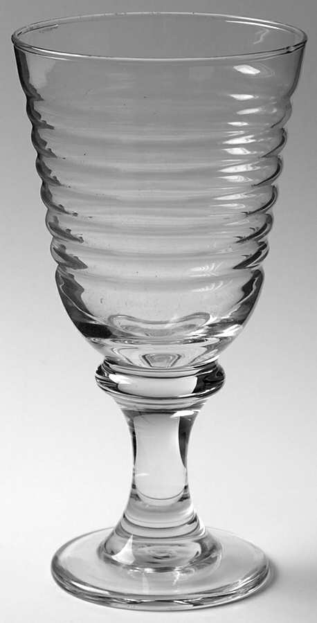 Sirrus Clear Water Goblet by Libbey Glass Company-1