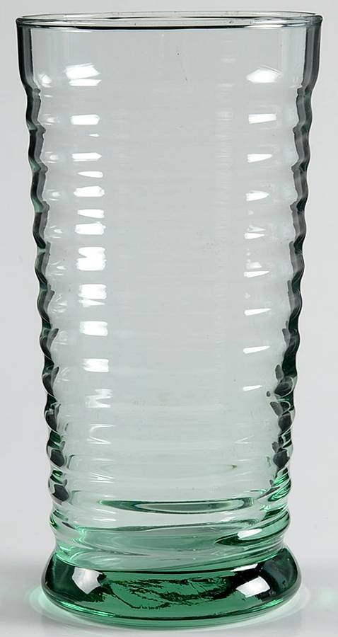 Sirrus Green (Spanish Green) Cooler by Libbey Glass Company-1