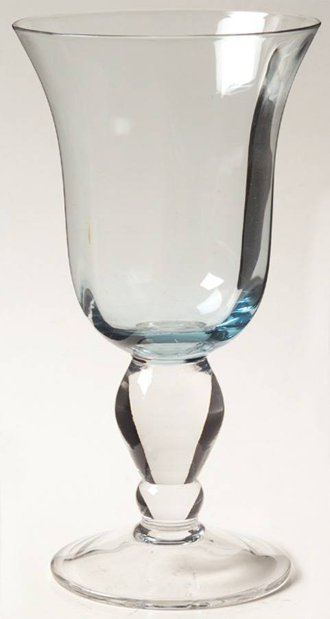 Colore Blue (Provencial) Water Goblet by Lenox-1