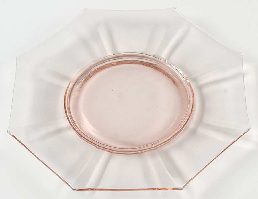 Egg Harbor Pink Luncheon Plate by Liberty Works-1