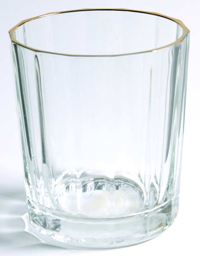 Canaletto Gold (Straight Optic) Double Old Fashioned by Luigi Bormioli-1