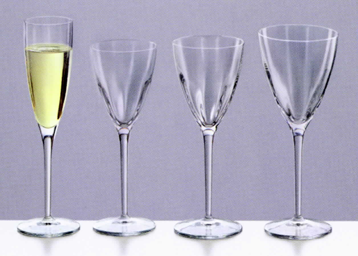 Ariosto Fluted Champagne by Luigi Bormioli-1