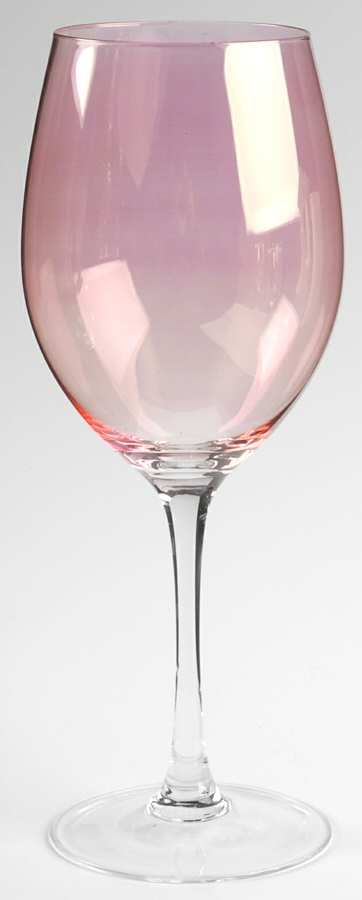 Gallery Pink Water Goblet by Luigi Bormioli-1