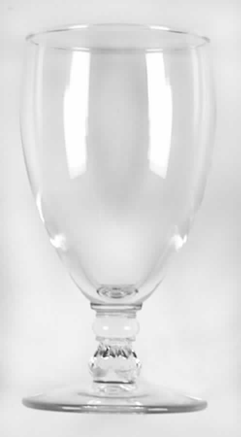 Columbian Clear Water Goblet by Libbey Glass Company-1