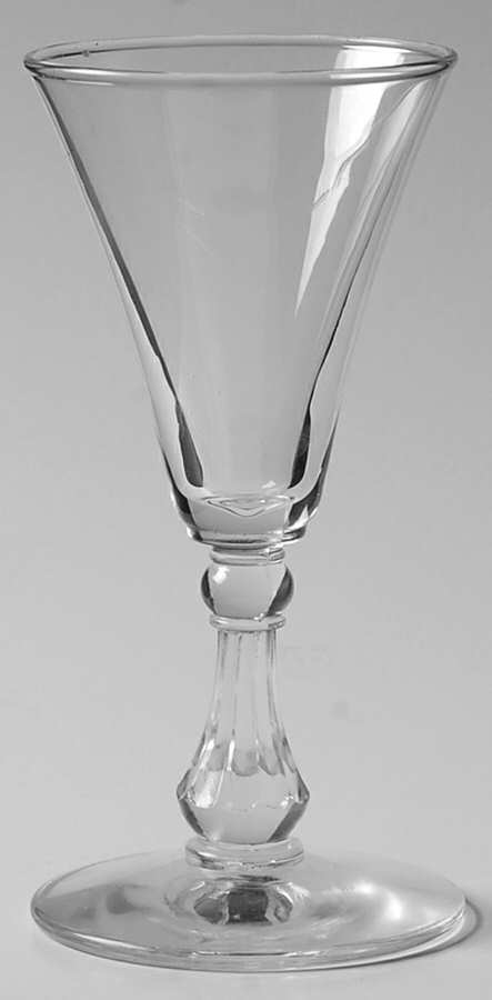 Columbian Clear Sherry Glass by Libbey Glass Company-1