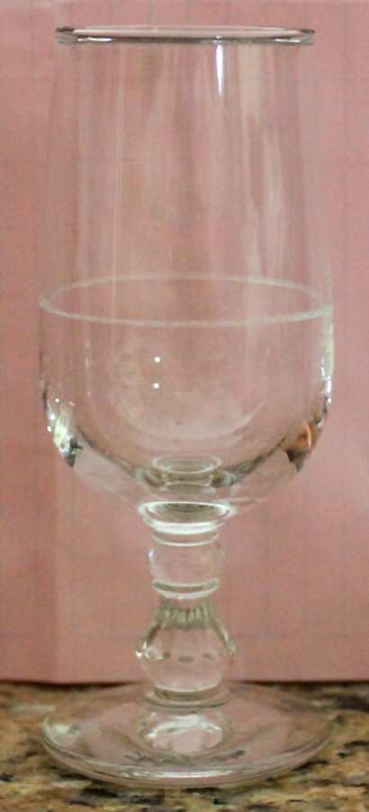 Columbian Clear Brandy Glass by Libbey Glass Company-1