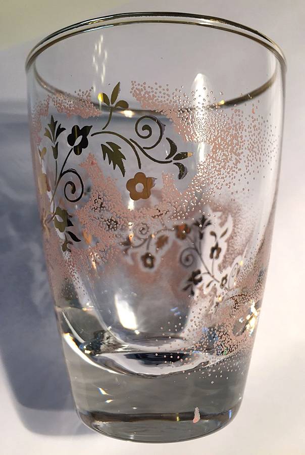 Duchess (Pink) Flat Juice Glass by Libbey Glass Company-1