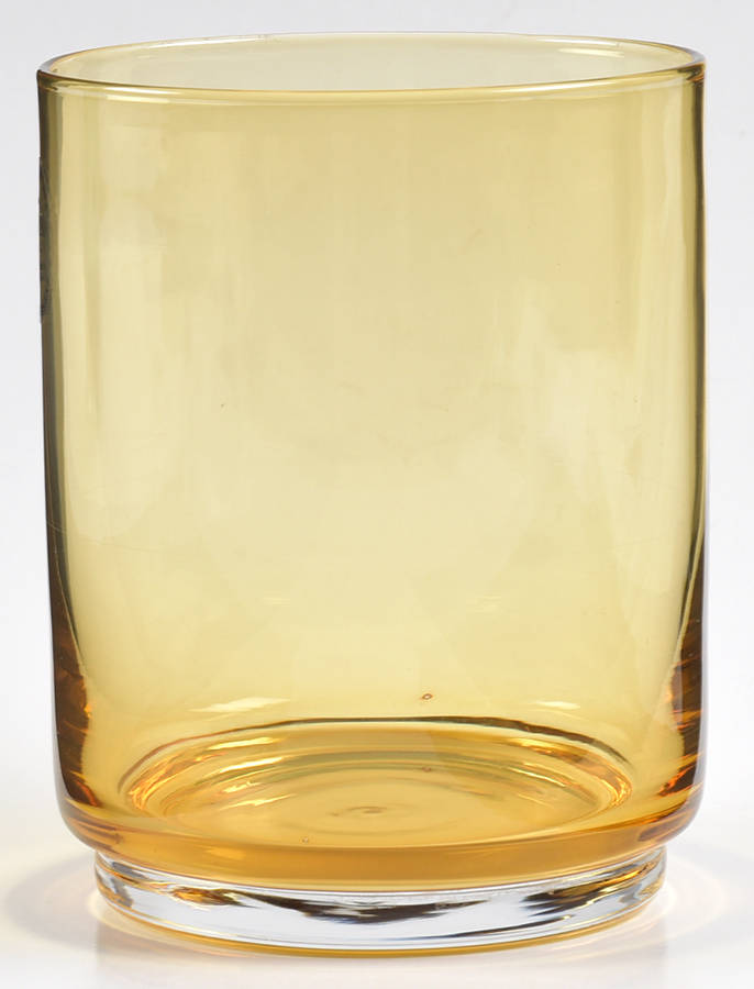 Tuscany Classics 14 Oz Amber Stackable Tumbler by Lenox-1
