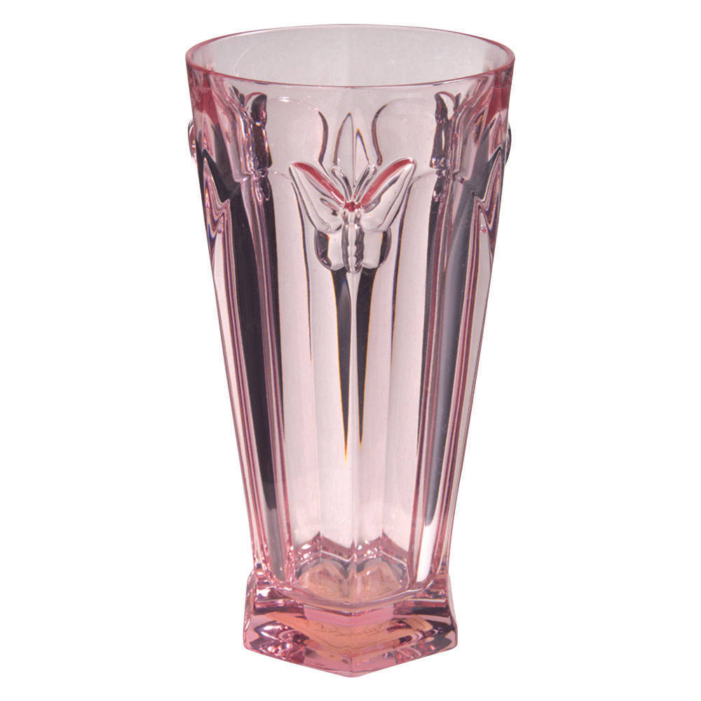 Butterfly Meadow Pink Highball Glass by Lenox-1