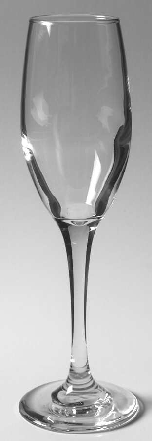 Perception Clear Fluted Champagne by Libbey Glass Company-1
