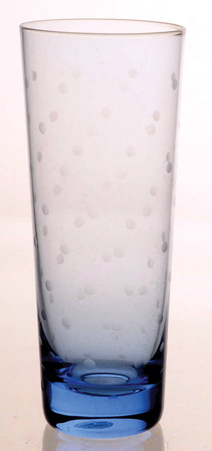Larabee Dot Blue Mojito Glass by Lenox-1