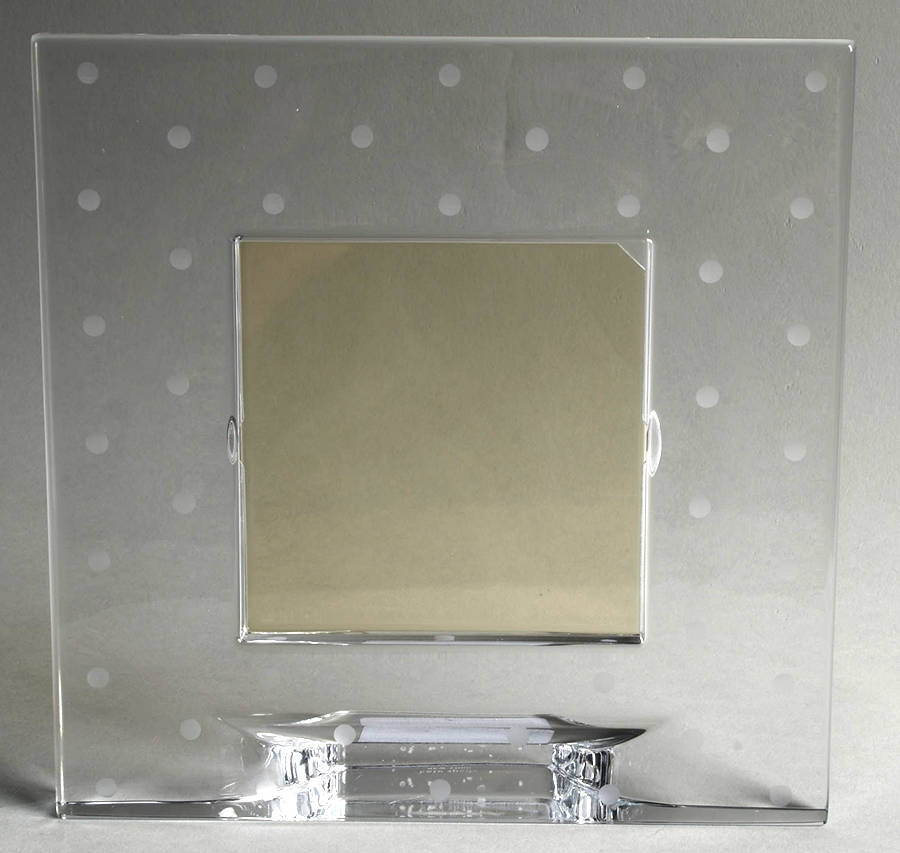 Larabee Dot Frame-Holds 4" X 4" Photo by Lenox-1