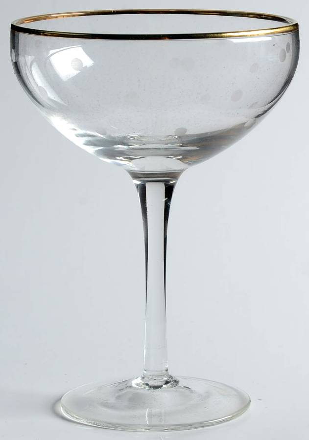 Larabee Dot Champagne/Tall Sherbet by Lenox-1