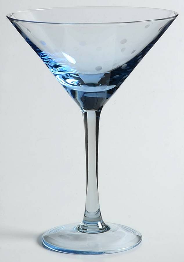 Larabee Dot Blue Liquor Cocktail by Lenox-1