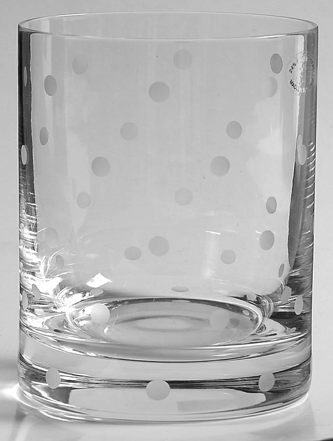 Larabee Dot Double Old Fashioned by Lenox-1