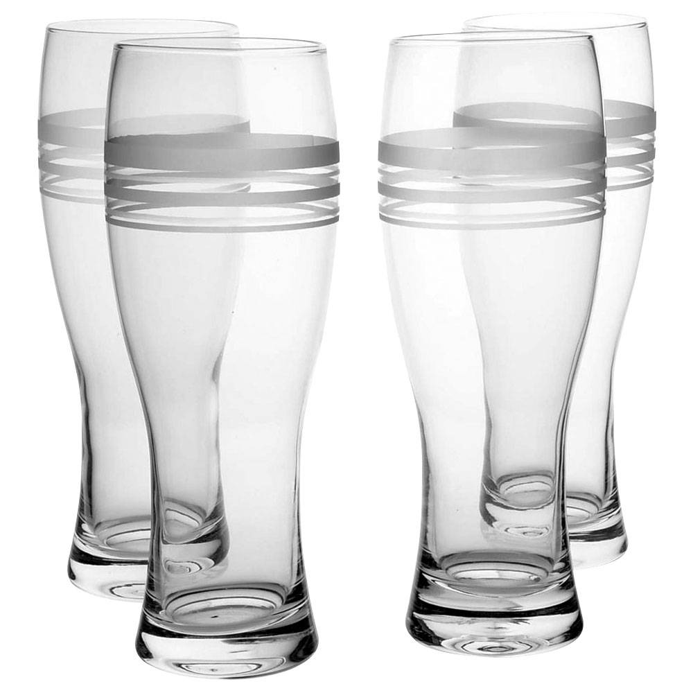 Library Stripe Pilsner - Set of 4 by Lenox-1