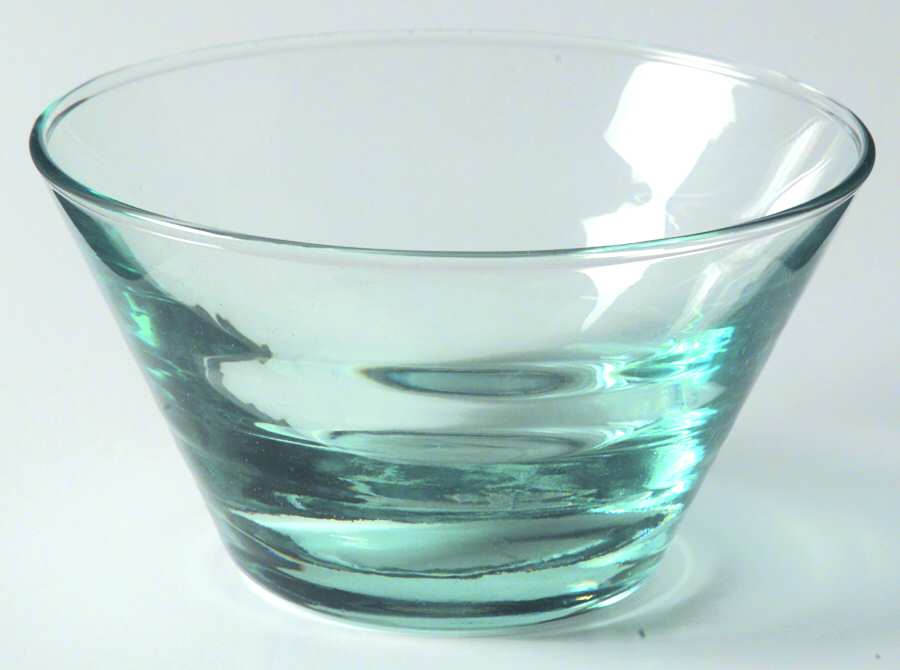 Ripple Aqua Small Fruit Dessert Bowl by Libbey Glass Company-1