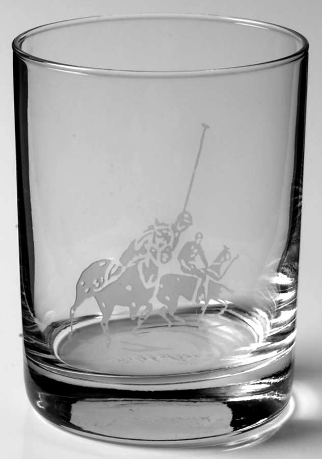 Polo Scene (Safety Lip) Double Old Fashioned by Ralph Lauren Crystal-1