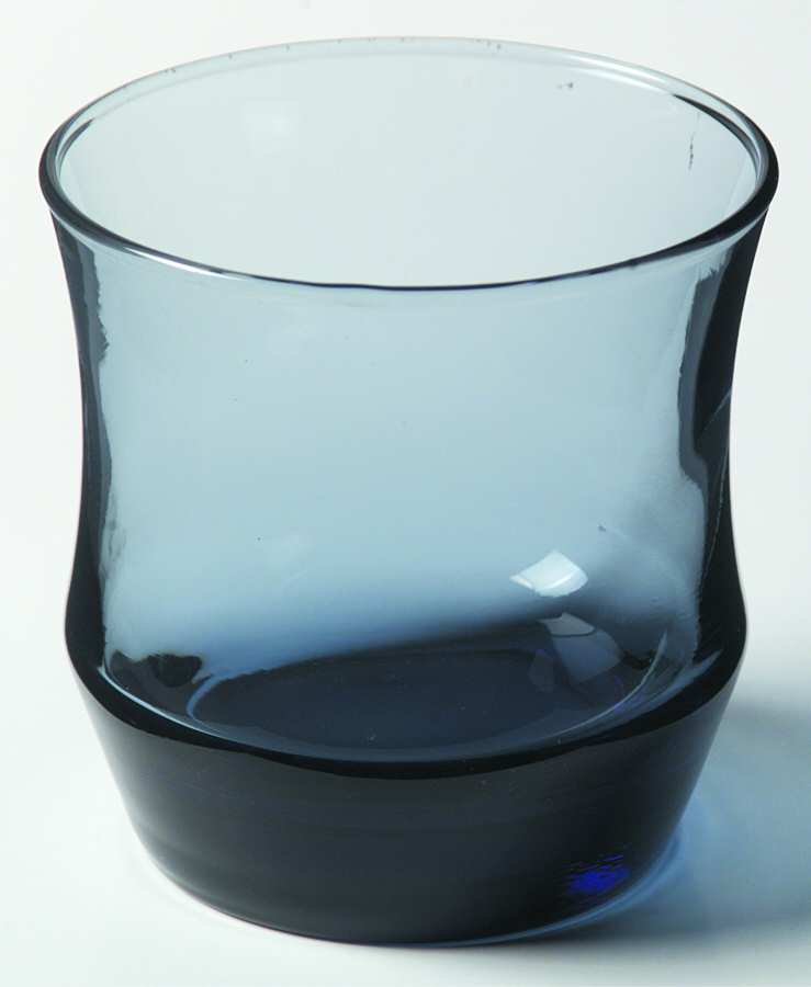 Apollo Blue 8 Oz Flat Tumbler by Libbey Glass Company-1