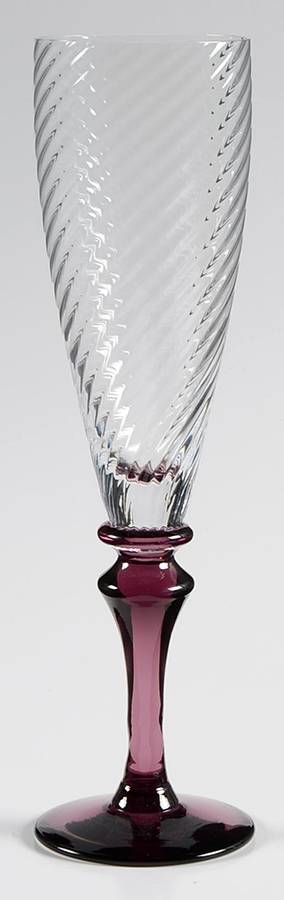 Salome Amethyst Fluted Champagne by Laure Japy-1
