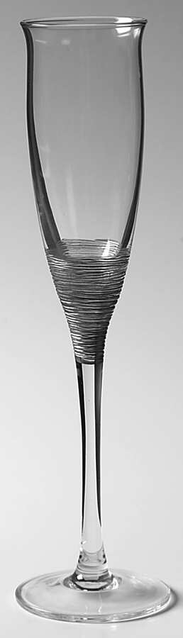 Precious Metal Platinum Fluted Champagne by Lenox-1