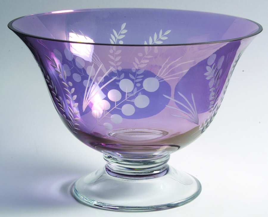 Etchings Amethyst 9" Round Bowl by Lenox-1