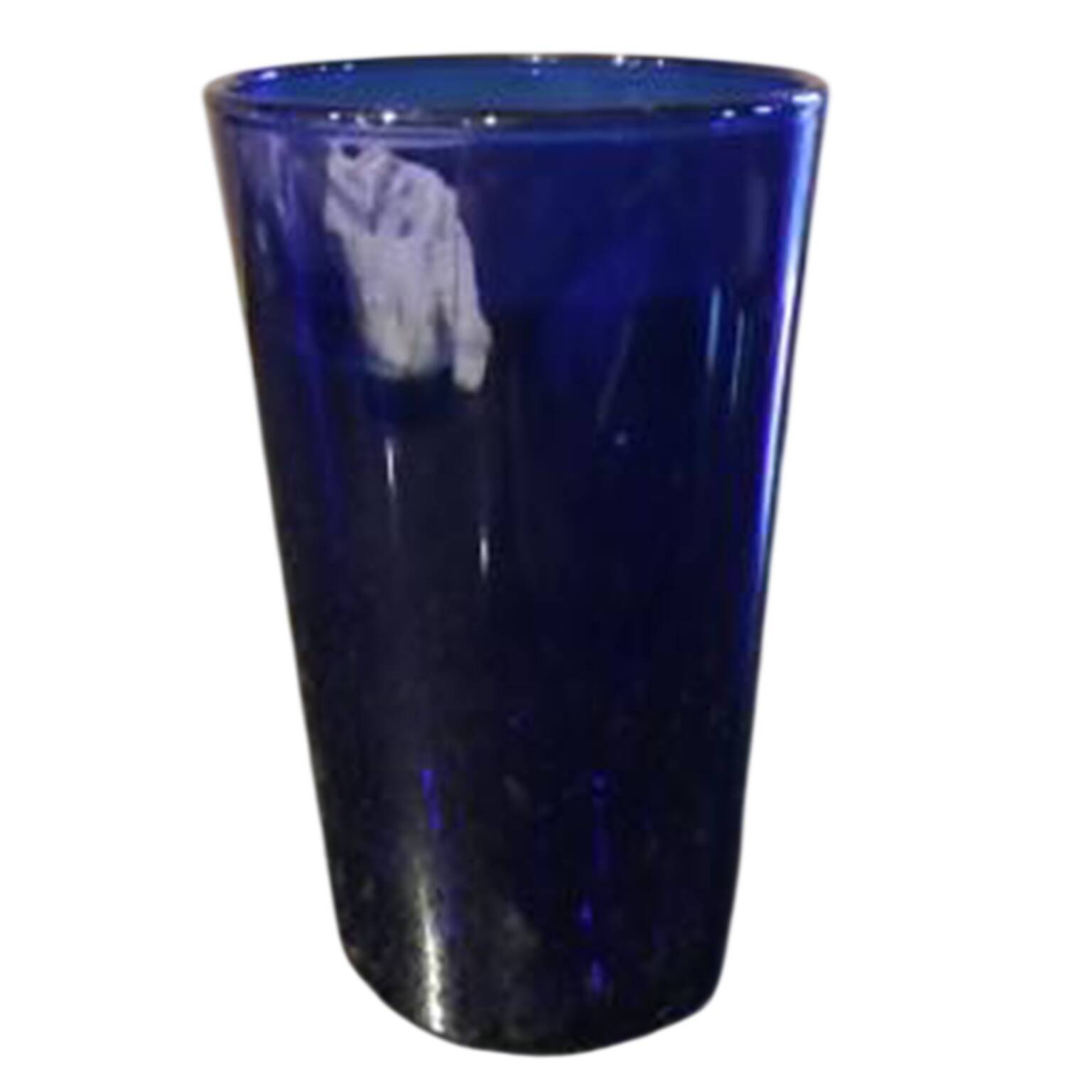 Teardrop Cobalt Juice Glass by Libbey Glass Company-1