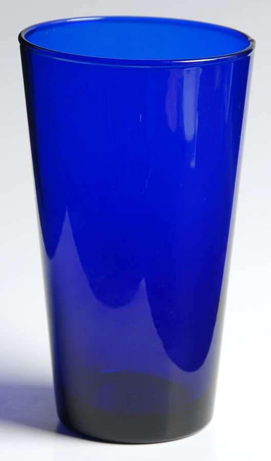 Teardrop Cobalt 12 Oz Flat Tumbler by Libbey Glass Company-1