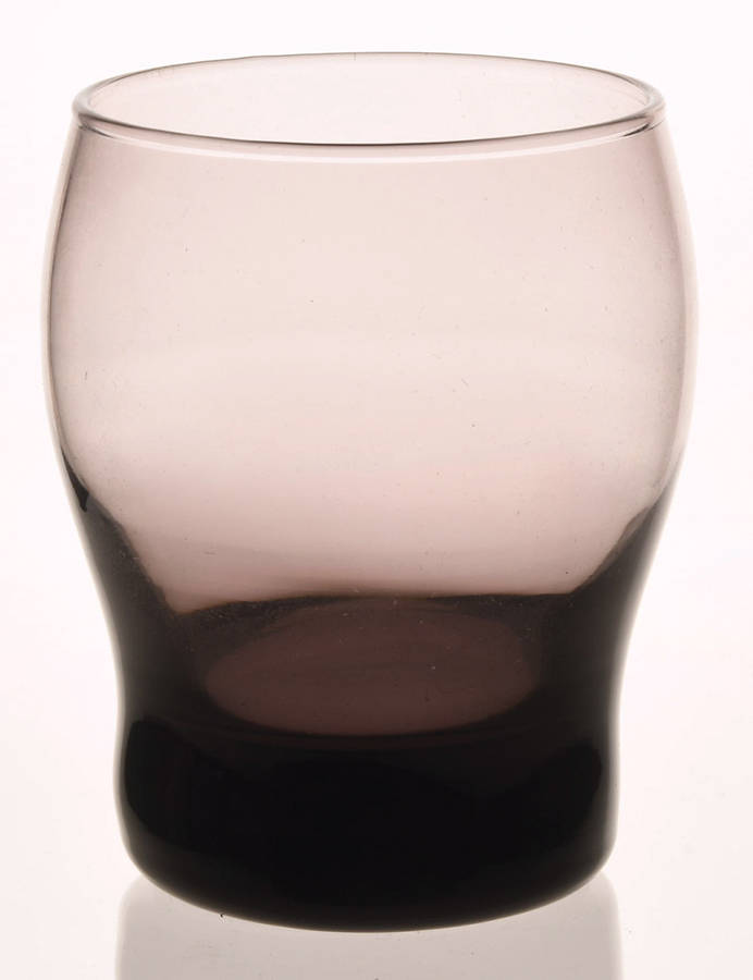 Perception Purple Flat Tumbler by Libbey Glass Company-1